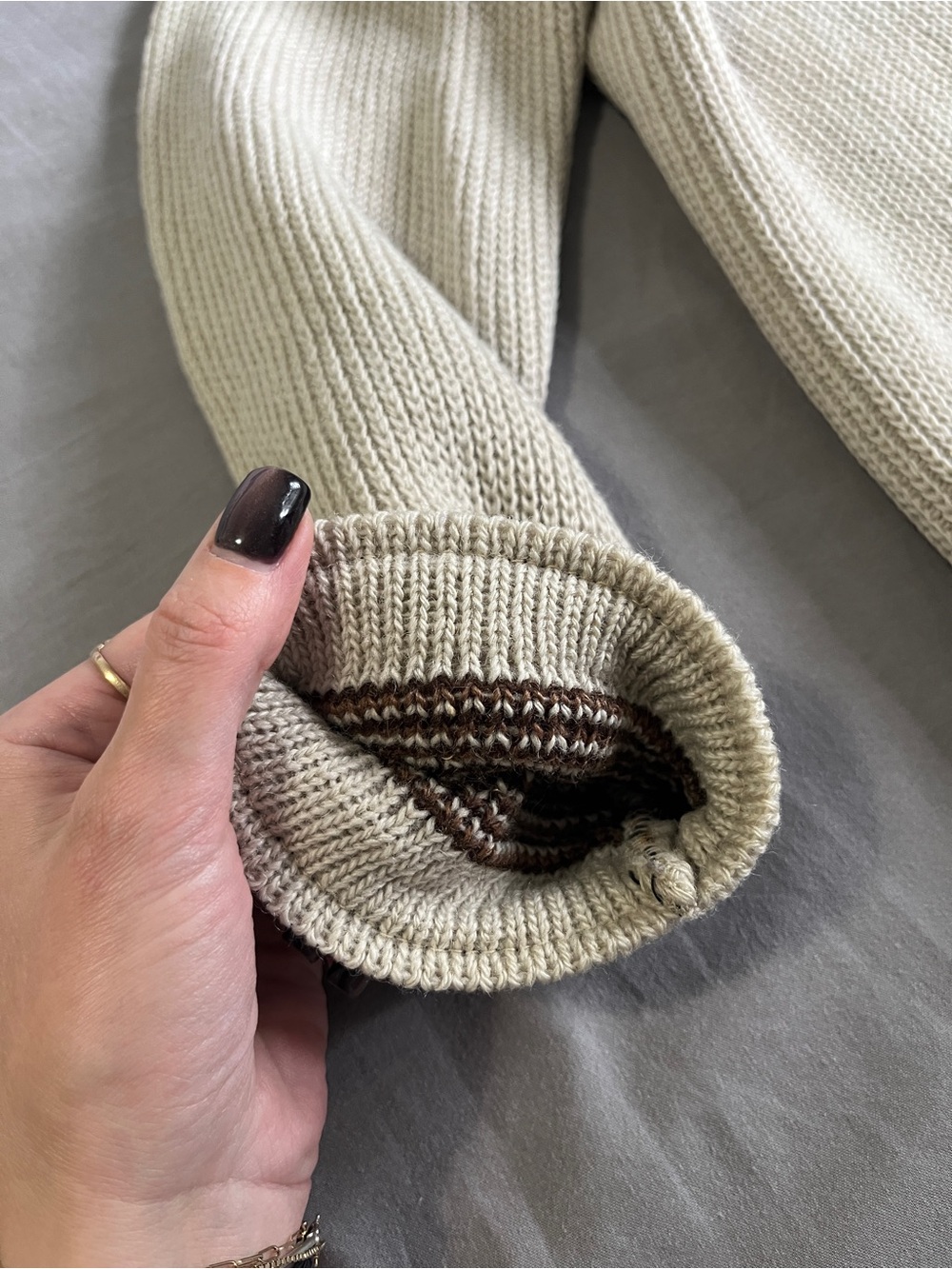 Nordstrikk Norwegian 100% Wool Cardigan – Made in Norway | Size S/M - Picture 10 of 16